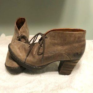 BORN Lace-up Booties